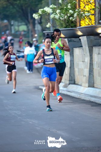 Race photo from Taman Budaya x BOGORUN 2025