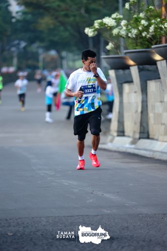 Race photo from Taman Budaya x BOGORUN 2025