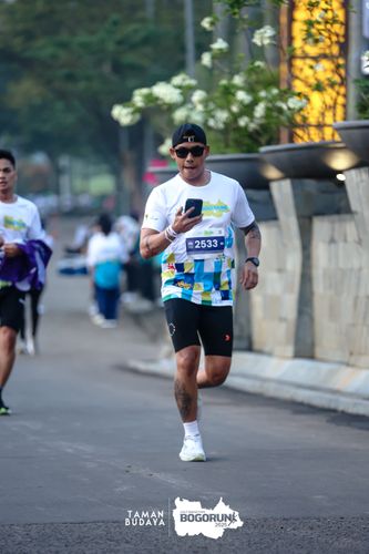 Race photo from Taman Budaya x BOGORUN 2025