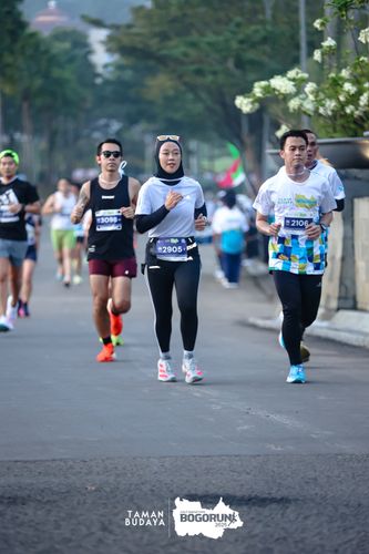 Race photo from Taman Budaya x BOGORUN 2025