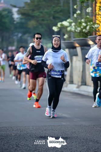 Race photo from Taman Budaya x BOGORUN 2025