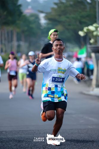 Race photo from Taman Budaya x BOGORUN 2025