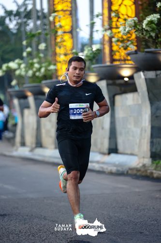 Race photo from Taman Budaya x BOGORUN 2025