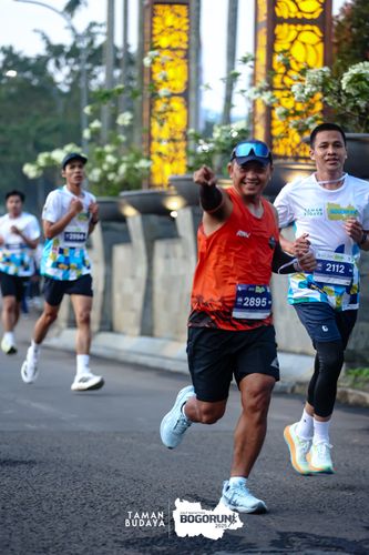 Race photo from Taman Budaya x BOGORUN 2025