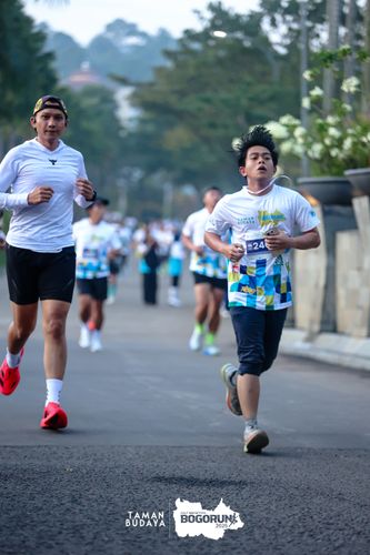 Race photo from Taman Budaya x BOGORUN 2025