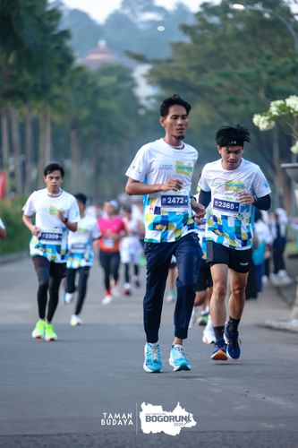 Race photo from Taman Budaya x BOGORUN 2025