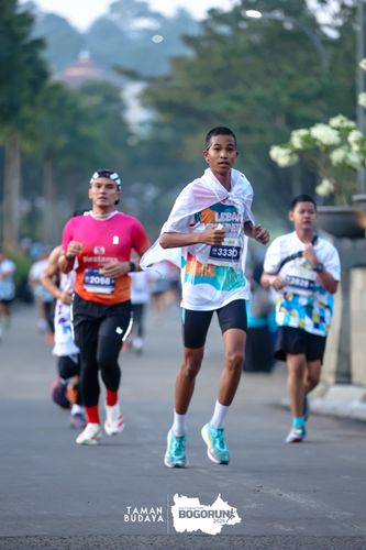 Race photo from Taman Budaya x BOGORUN 2025