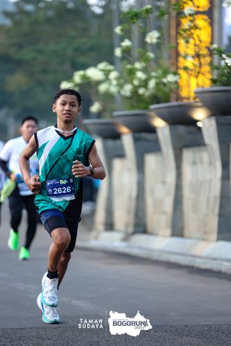 Race photo from Taman Budaya x BOGORUN 2025
