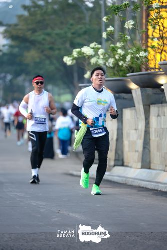 Race photo from Taman Budaya x BOGORUN 2025