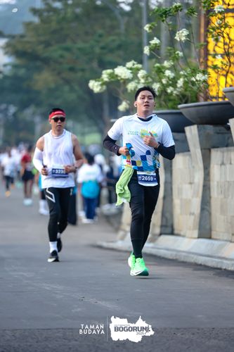 Race photo from Taman Budaya x BOGORUN 2025