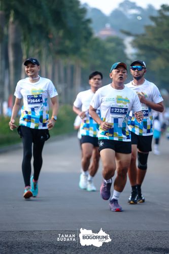 Race photo from Taman Budaya x BOGORUN 2025