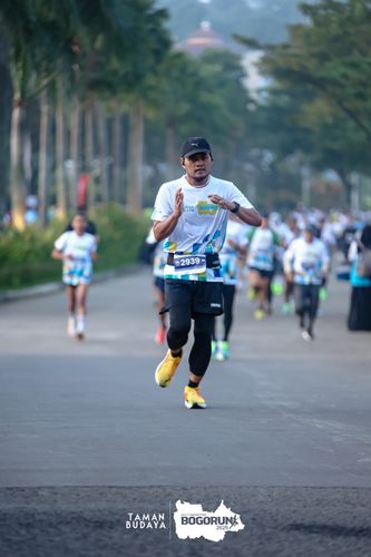 Race photo from Taman Budaya x BOGORUN 2025