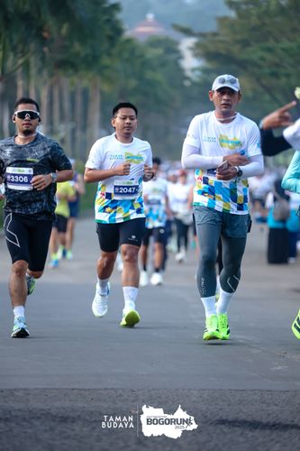 Race photo from Taman Budaya x BOGORUN 2025