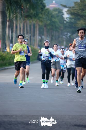 Race photo from Taman Budaya x BOGORUN 2025