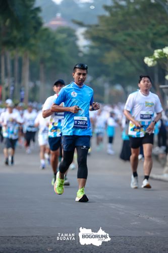 Race photo from Taman Budaya x BOGORUN 2025
