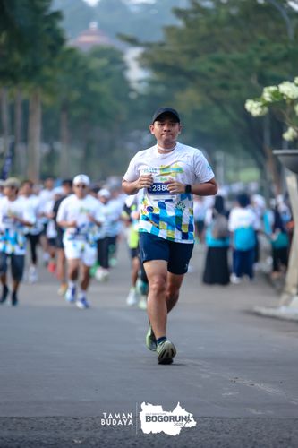 Race photo from Taman Budaya x BOGORUN 2025