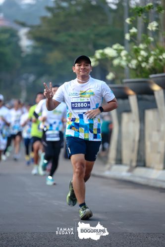 Race photo from Taman Budaya x BOGORUN 2025