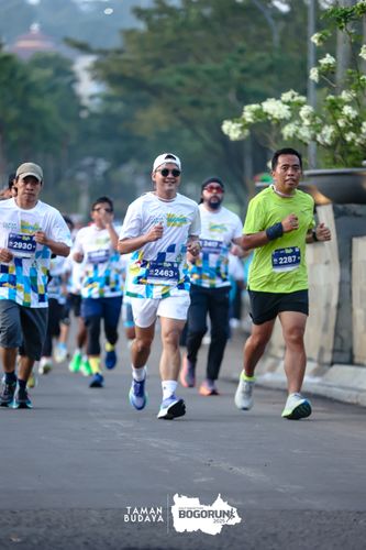 Race photo from Taman Budaya x BOGORUN 2025