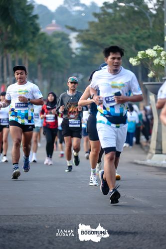 Race photo from Taman Budaya x BOGORUN 2025