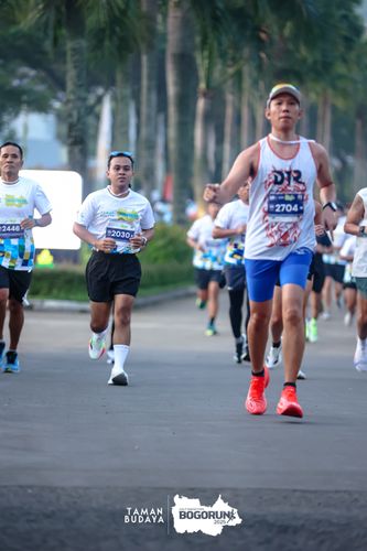 Race photo from Taman Budaya x BOGORUN 2025