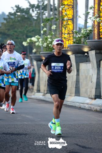 Race photo from Taman Budaya x BOGORUN 2025