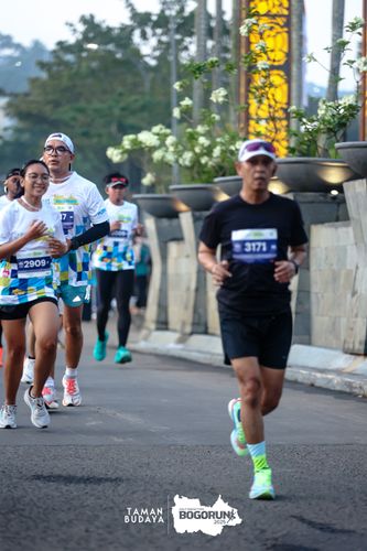Race photo from Taman Budaya x BOGORUN 2025