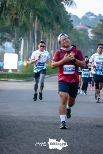 Race photo from Taman Budaya x BOGORUN 2025