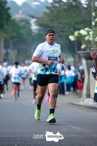 Race photo from Taman Budaya x BOGORUN 2025