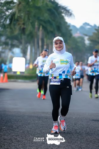 Race photo from Taman Budaya x BOGORUN 2025