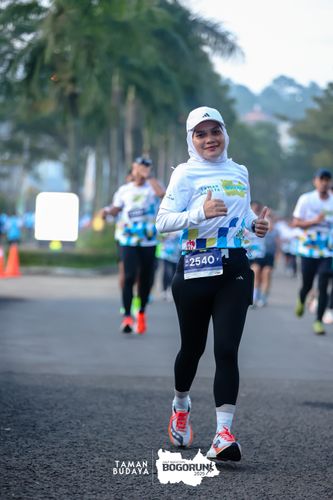 Race photo from Taman Budaya x BOGORUN 2025