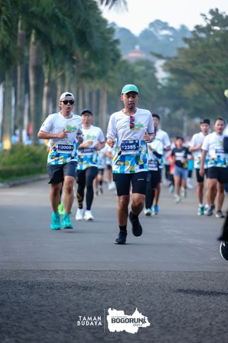 Race photo from Taman Budaya x BOGORUN 2025