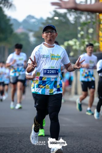 Race photo from Taman Budaya x BOGORUN 2025