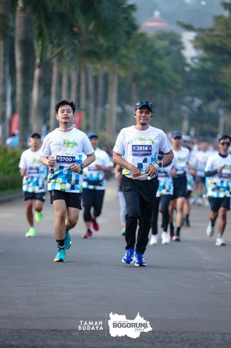 Race photo from Taman Budaya x BOGORUN 2025
