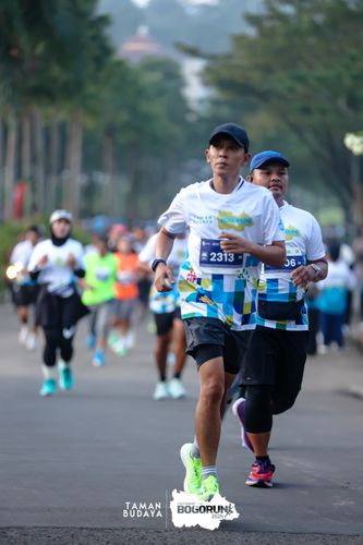 Race photo from Taman Budaya x BOGORUN 2025