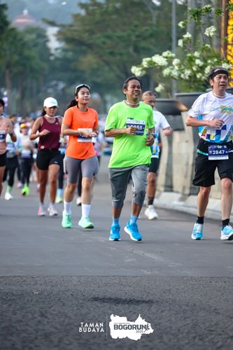 Race photo from Taman Budaya x BOGORUN 2025