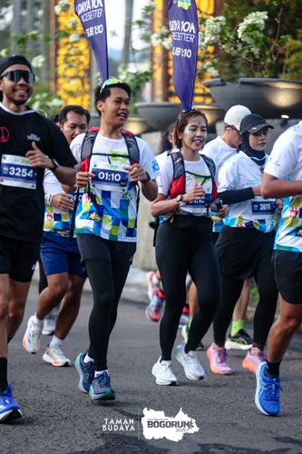Race photo from Taman Budaya x BOGORUN 2025