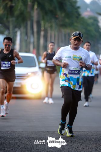Race photo from Taman Budaya x BOGORUN 2025