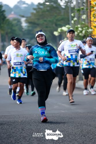 Race photo from Taman Budaya x BOGORUN 2025