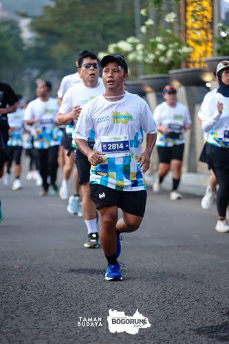 Race photo from Taman Budaya x BOGORUN 2025