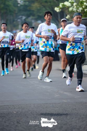 Race photo from Taman Budaya x BOGORUN 2025