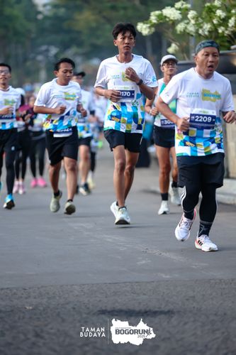 Race photo from Taman Budaya x BOGORUN 2025