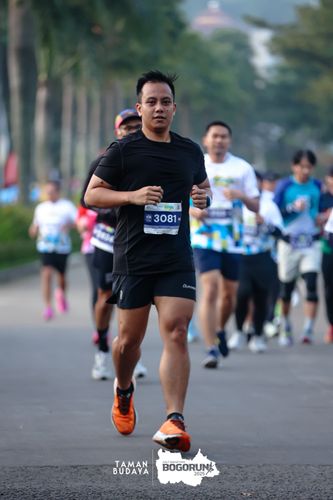 Race photo from Taman Budaya x BOGORUN 2025