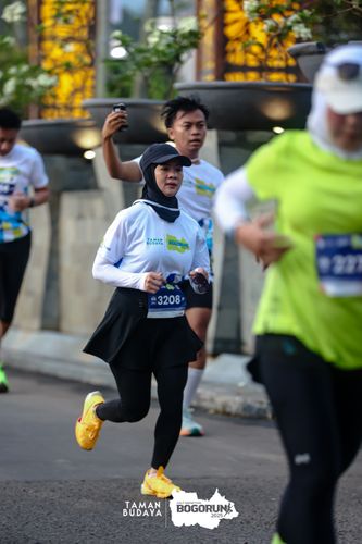 Race photo from Taman Budaya x BOGORUN 2025