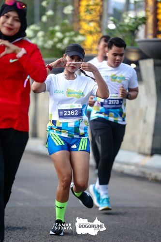 Race photo from Taman Budaya x BOGORUN 2025