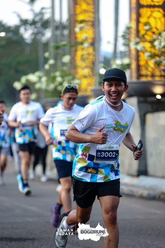 Race photo from Taman Budaya x BOGORUN 2025