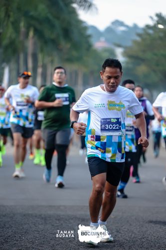 Race photo from Taman Budaya x BOGORUN 2025