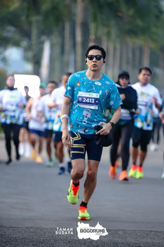 Race photo from Taman Budaya x BOGORUN 2025