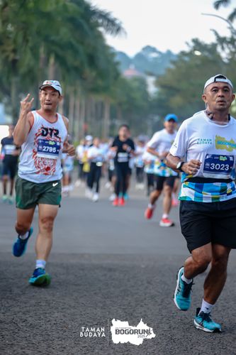 Race photo from Taman Budaya x BOGORUN 2025