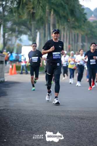 Race photo from Taman Budaya x BOGORUN 2025