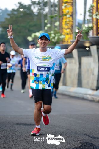 Race photo from Taman Budaya x BOGORUN 2025